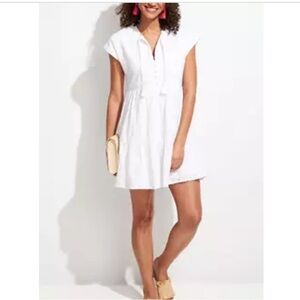 VGUC White Vineyard Vines Tiered Dress Size Small